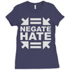 negate hate Ladies Fitted T-Shirt