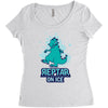 reptar on ice Women's Triblend Scoop T-shirt