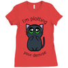 plotting your demise Ladies Fitted T-Shirt
