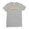 man eater Ladies Fitted T-Shirt