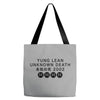 Yung Lean Unknown Death 2002 Tote Bags
