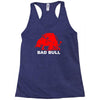 bad bull (2) Racerback Tank