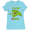 punk crock Ladies Fitted T-Shirt