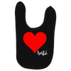 Besties Heart Family Matching Baby Bibs