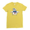 fight the puft Ladies Fitted T-Shirt