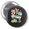 easter boxer Pin-back button