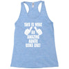 this is what an amazing auntie looks like Racerback Tank