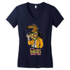 link the mask Women's V-Neck T-Shirt