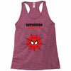 Superhero On The Way Racerback Tank