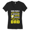 Some People Have To Wait a Lifetime To Meet Their Favorite Softball Women's V-Neck T-Shirt