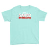 i'm saved but i cuss a little Youth Tee
