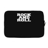 rock and roll funny Laptop sleeve