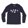 vowel party time Long Sleeve Shirts