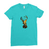 Deer Ladies Fitted T-Shirt