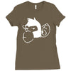 cheeky chimp Ladies Fitted T-Shirt