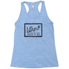 trust or die Racerback Tank