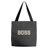 boss funny Tote Bags