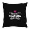 World's Best Grandma Ever Throw Pillow