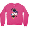 who loves papillon Crewneck Sweatshirt