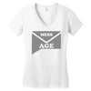 message Women's V-Neck T-Shirt