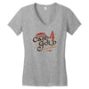 smaug's cash 4 gold Women's V-Neck T-Shirt
