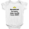 dentist crown Baby Bodysuit