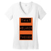 wear that melanin though Women's V-Neck T-Shirt