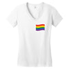 LGBT Pocket Women's V-Neck T-Shirt