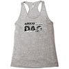 american dad black Racerback Tank