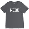 nerd printed V-Neck Tee