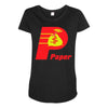 paper Maternity Scoop Neck T-shirt
