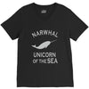 narwhals V-Neck Tee
