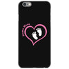 Baby Girl with Heart Any Name Customized iPhone 6/6s Case