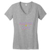 electro city Women's V-Neck T-Shirt