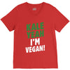Kale Yeah I'm Vegan! V-Neck Tee