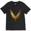 the fly bird   maverick jake paul   gold V-Neck Tee