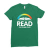read you dumb fuck Ladies Fitted T-Shirt