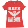 bats are awesome Ladies Fitted T-Shirt