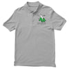 To The Disco (Unicorn Riding Triceratops) Polo Shirt