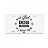 a good dog makes a great life License Plate