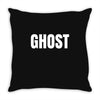 ghost (2) Throw Pillow