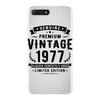 Genuine Premium Vintage 1977 Classic Perfectly Aged Limited Edition iPhone 7 Plus Case