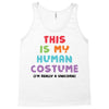 This Is My Human Costume I'm Really A Unicorn Tank Top