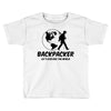 Backpacker Let's Explore The World Toddler T-shirt
