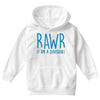 rawr (i'm a dinosaur) Youth Hoodie