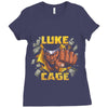 break the wall Ladies Fitted T-Shirt