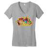 friends doodle!! Women's V-Neck T-Shirt
