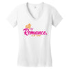 romance in the world Women's V-Neck T-Shirt