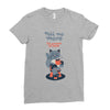 tell me more Ladies Fitted T-Shirt