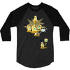 playing with monsters 3/4 Sleeve Shirt